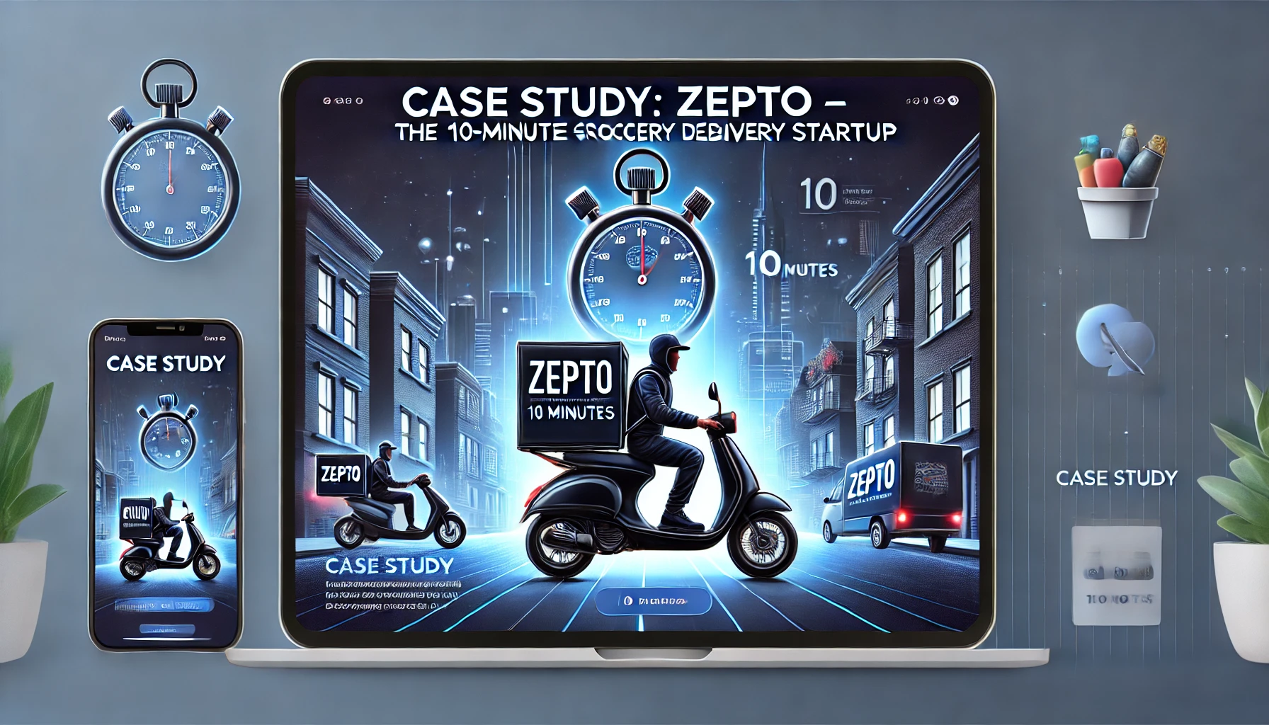 Case Study: Zepto – The 10-Minute Grocery Delivery Startup