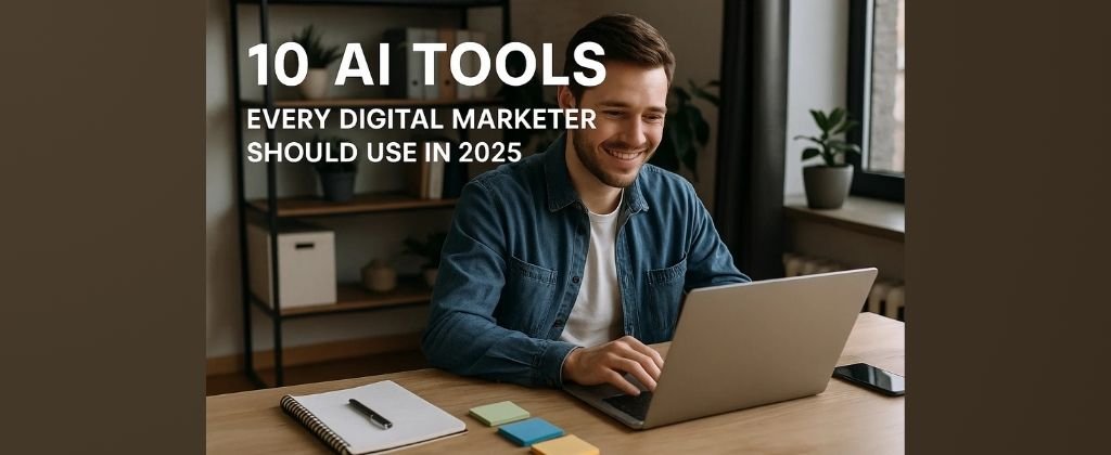 10 AI Tools Every Digital Marketer Should Use in 2025