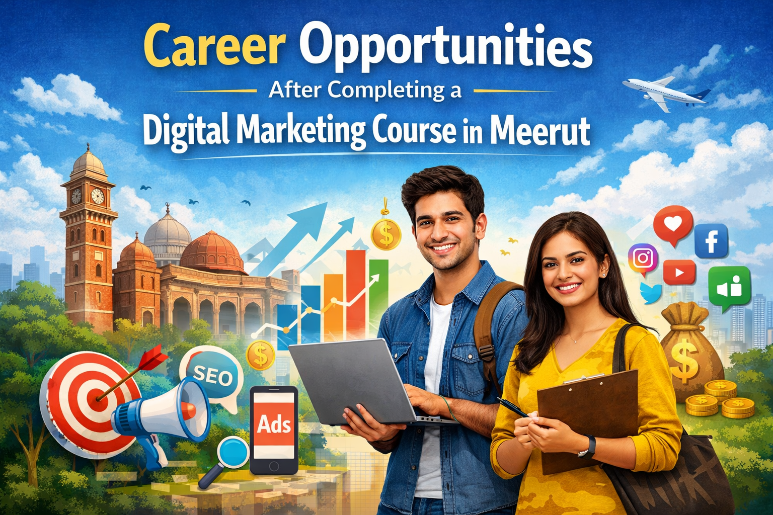 Career Opportunities After Completing a Digital Marketing Course in Meerut