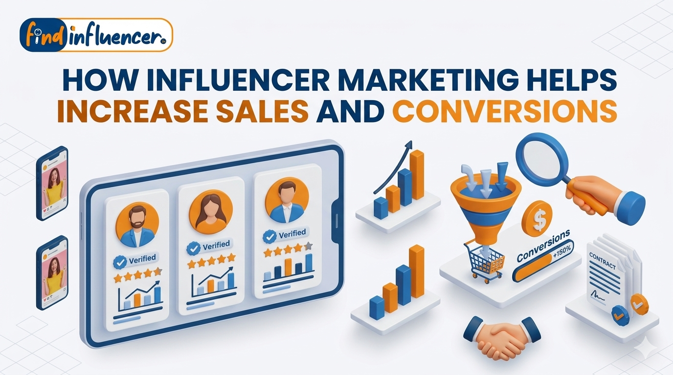 How Influencer Marketing Helps Increase Sales and Conversions